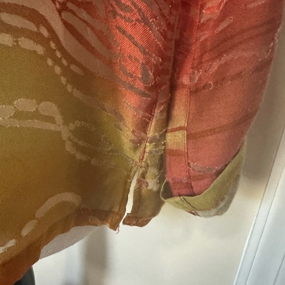 Ruby Rd. Sheer Button Front Adjustable 3/4 Sleeve Jacket - Picture 2 of 7